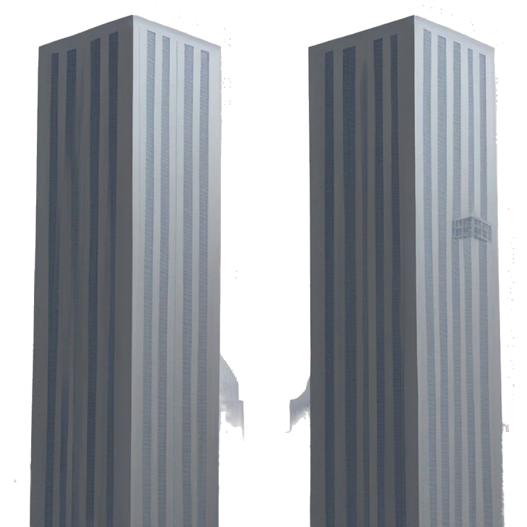 Twin towers emoji