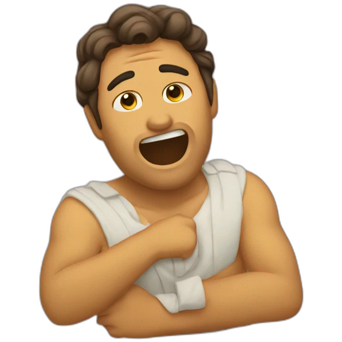 Guapa llorando emoji