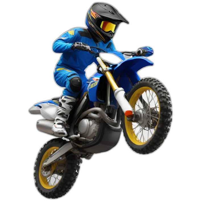 Moto cross emoji