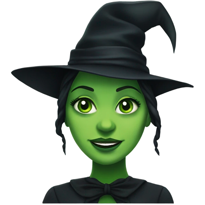 Elphaba from wicked emoji