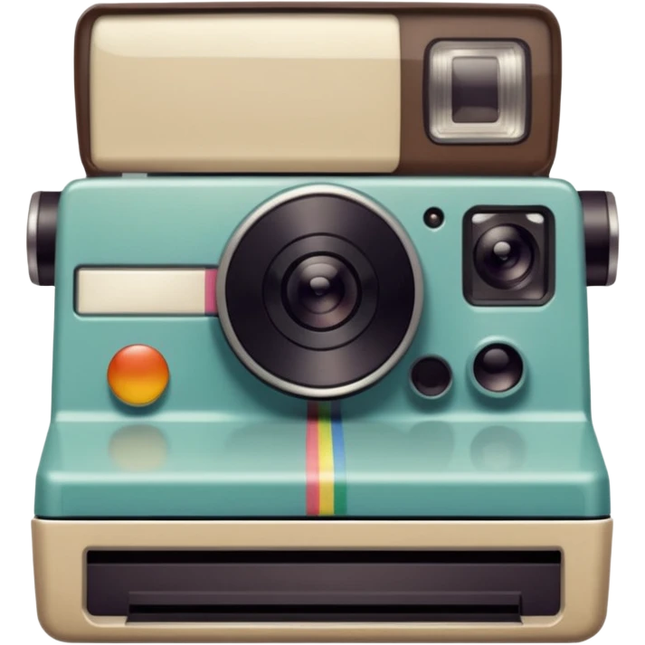 Polaroid photo emoji