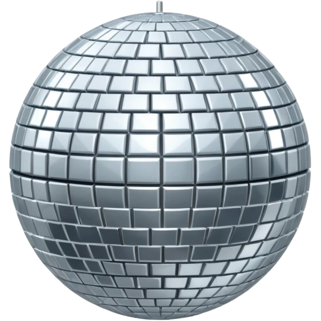 silver disco ball emoji