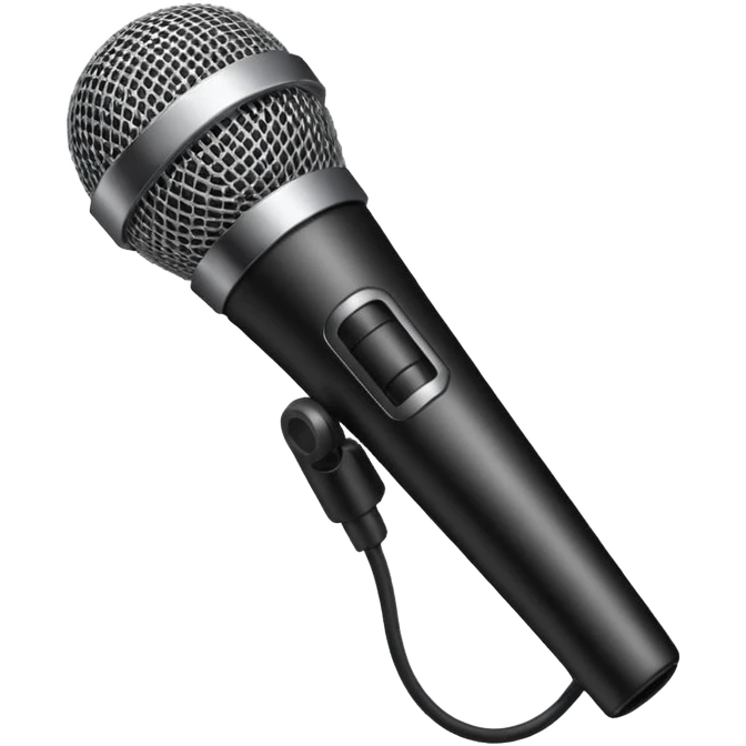boom microphone emoji