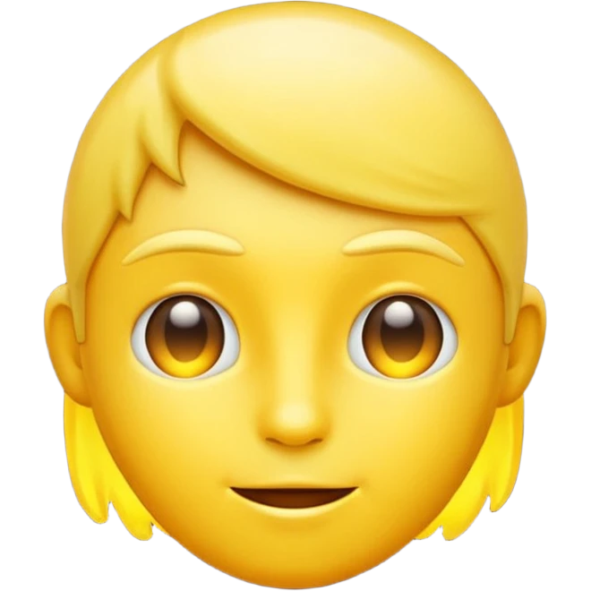 Make a customized yellow head emoji with lit emoji