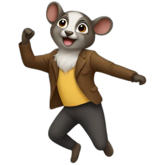 Cuy dancing emoji
