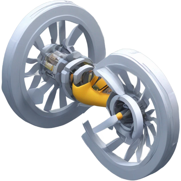 Toroidal space generator model isometric geometry UFO propulsion machine air dynamic flow emoji