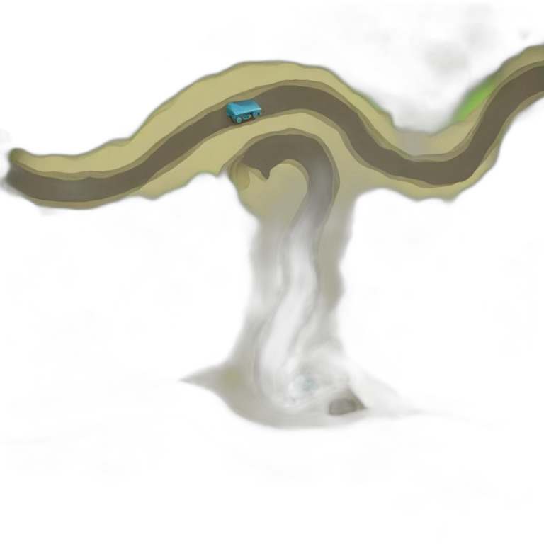 reverse trail emoji