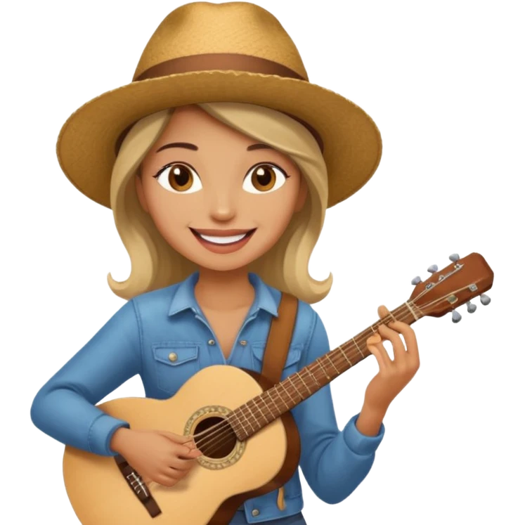 Street Music Performer woman emoji
