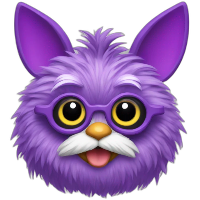 Furby purplr emoji