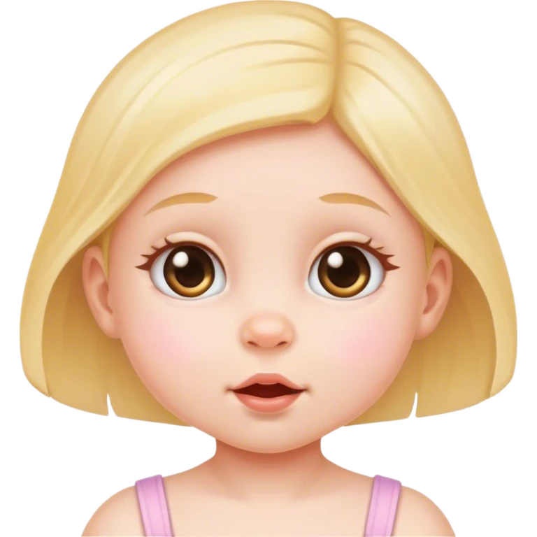 Baby girl  emoji