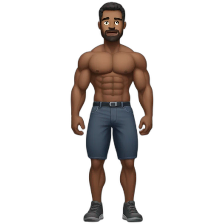 Muscle daddy emoji