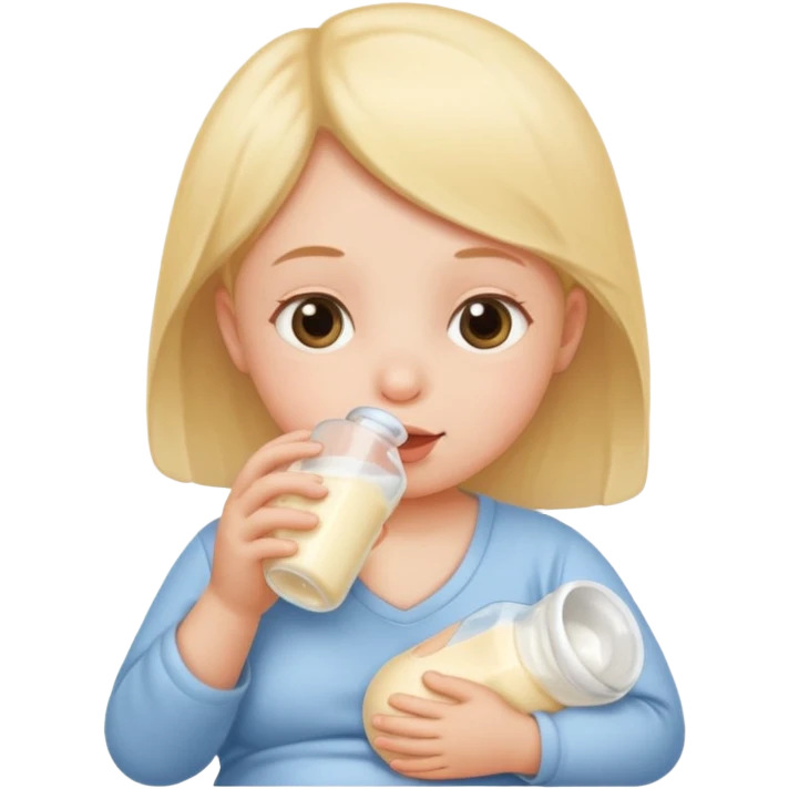 Lactancia materna bebé emoji