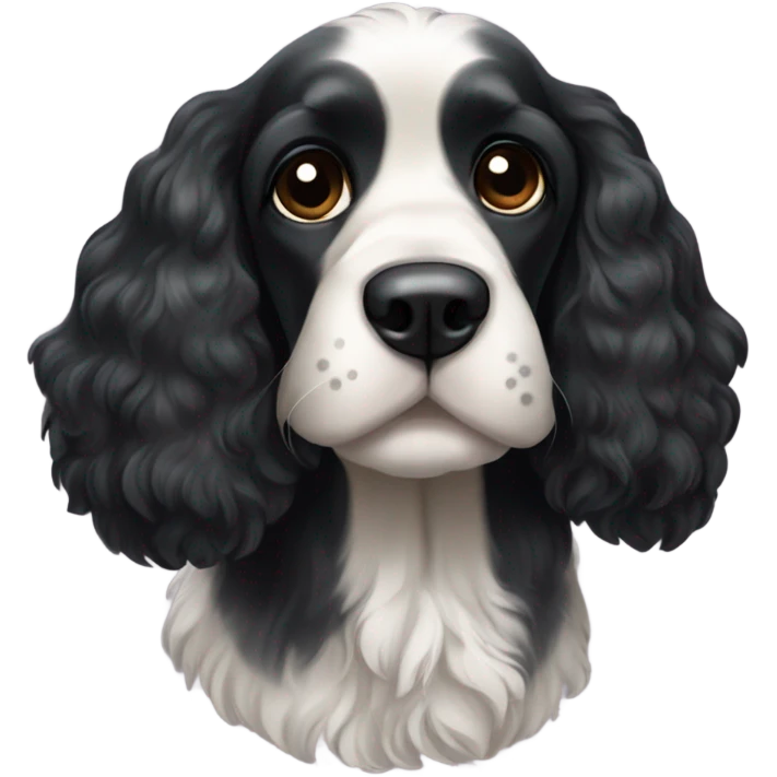 Black Cocker Spaniel emoji
