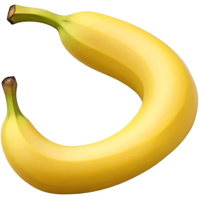 peeled banana with yellow flesh and white interior emoji