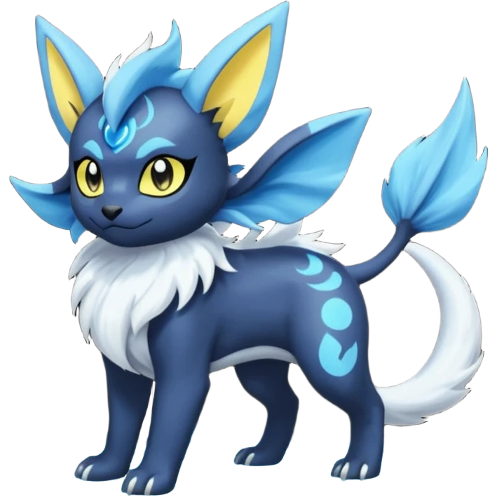 Luxray-Absol-Vaporeon-Dewott-fusion emoji