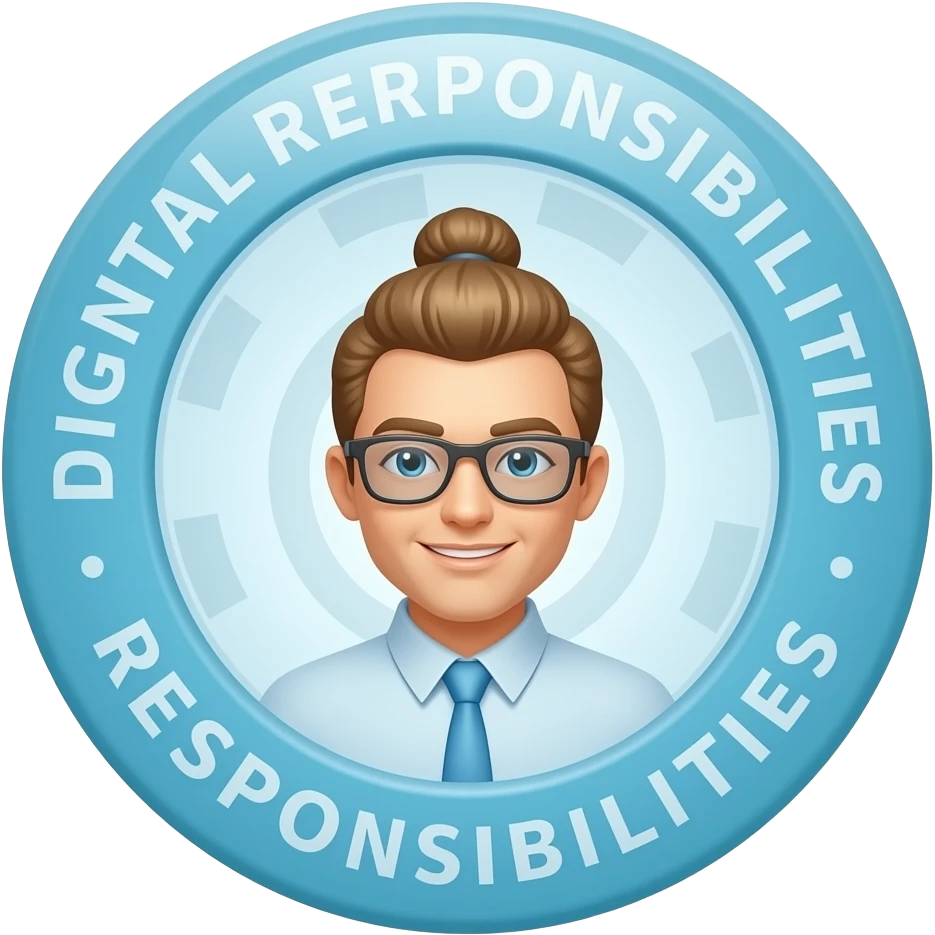 Drepturi și responsabilități digitale emoji