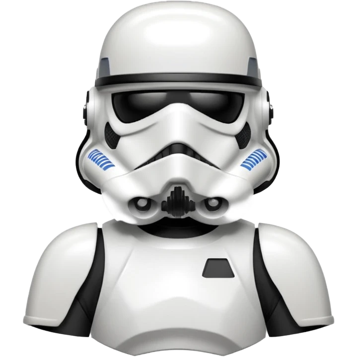 Storm trooper from Star Wars emoji