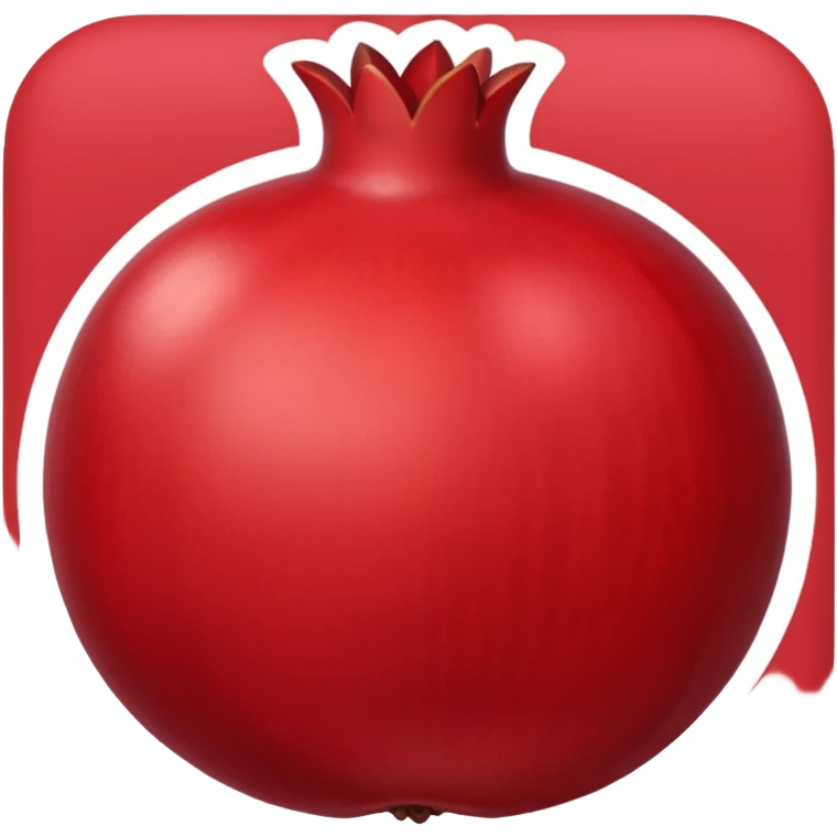 Pomegranate emoji