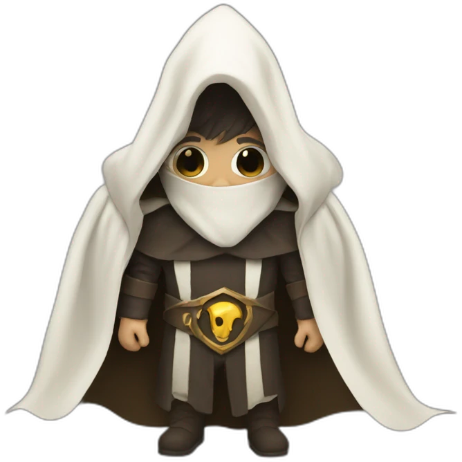 white cloak cultist emoji
