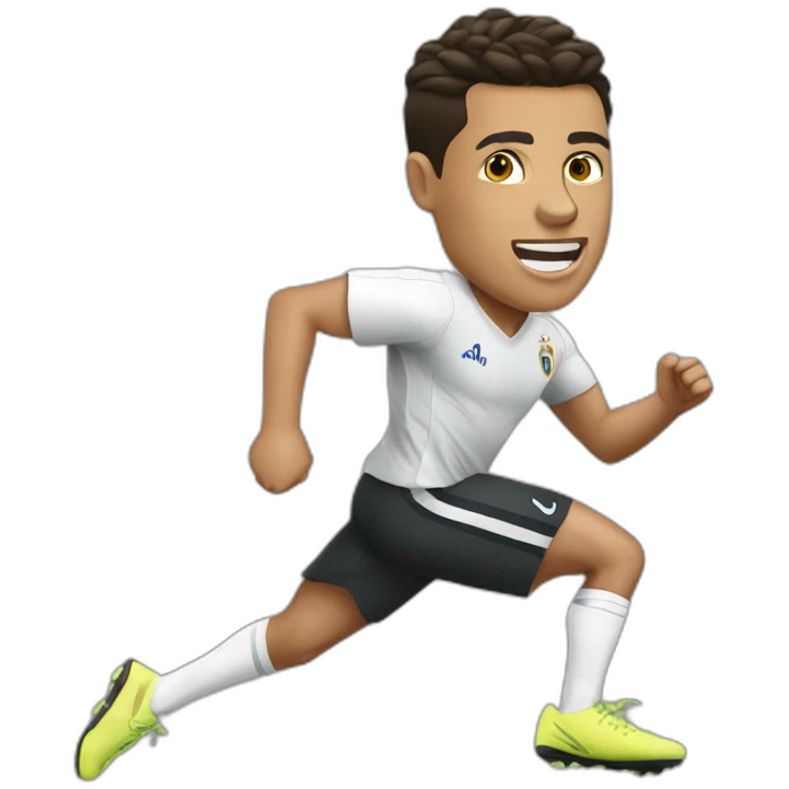 Ronaldo running emoji