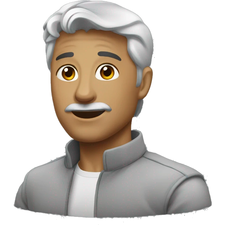 Британский серый кот emoji