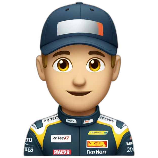 F1 driver emoji