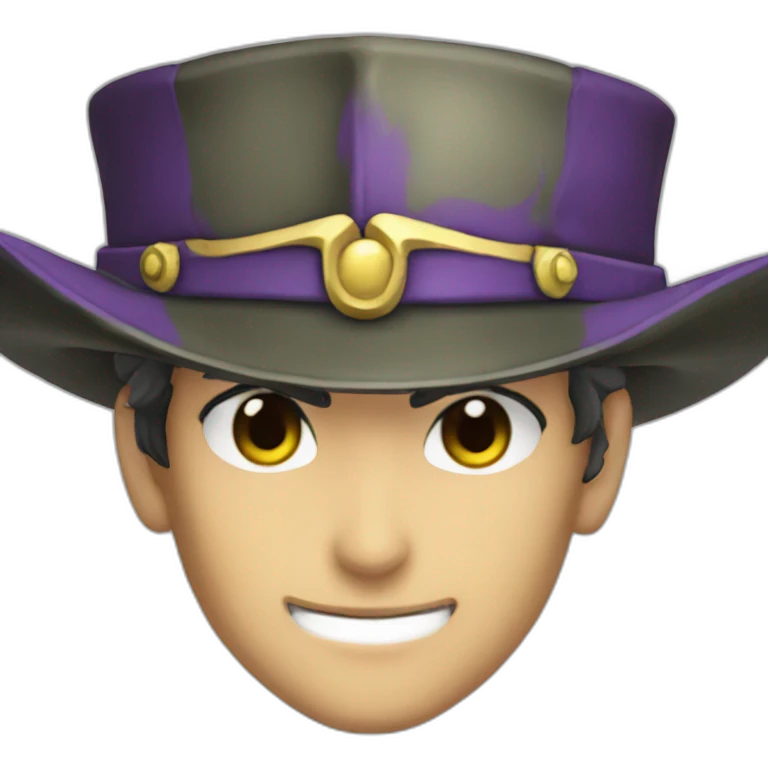 Jotaro visage emoji