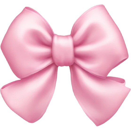 baby pink bow emoji