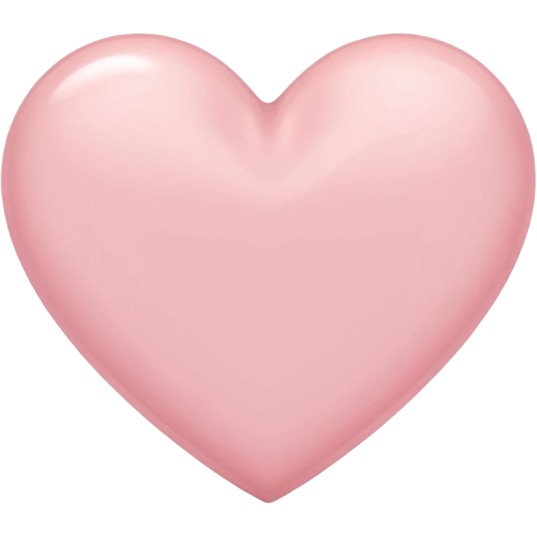 pale pink heart emoji
