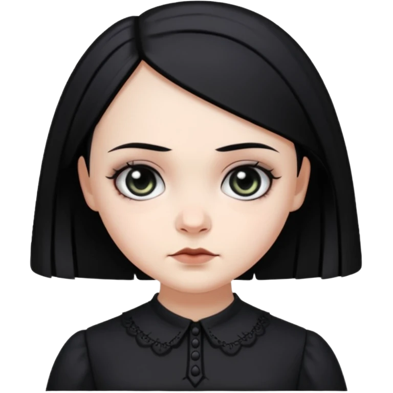 Mercredi addams  emoji