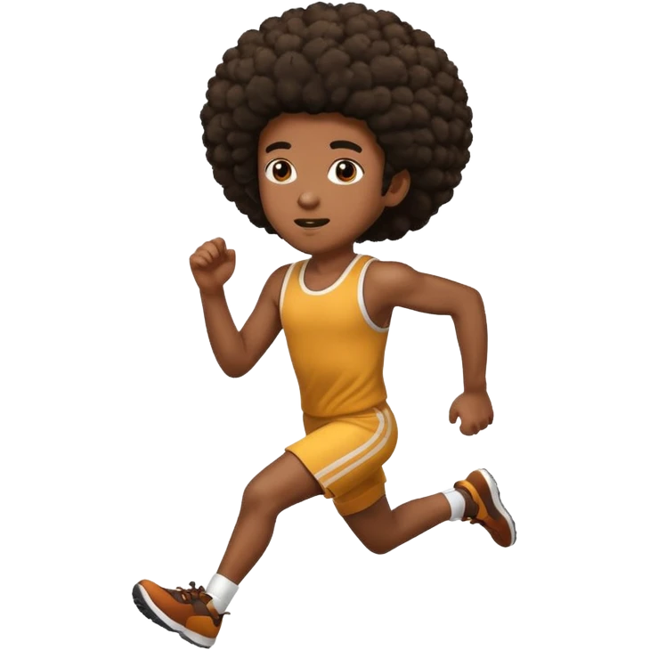 persona afroamericana canada de correr emoji