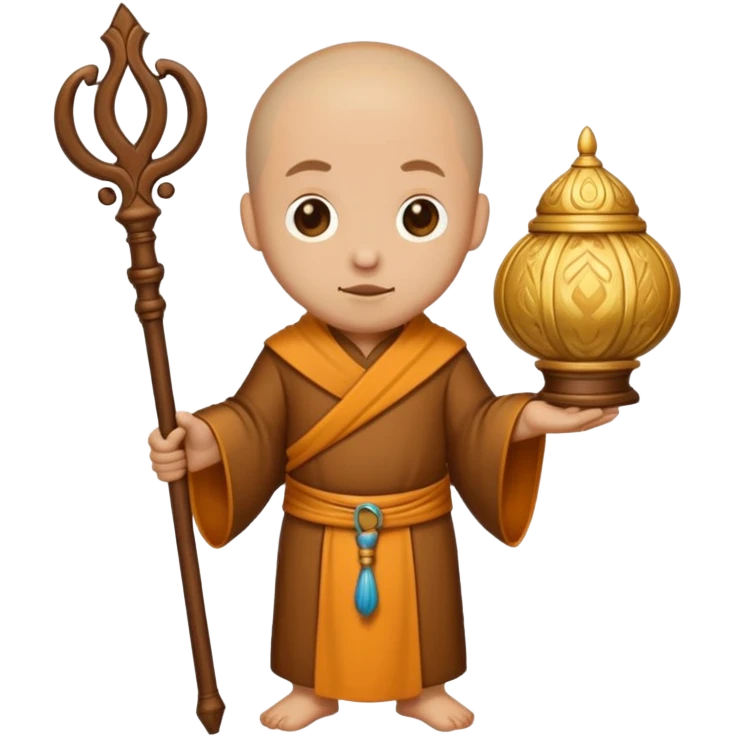 Staff of Monk emoji