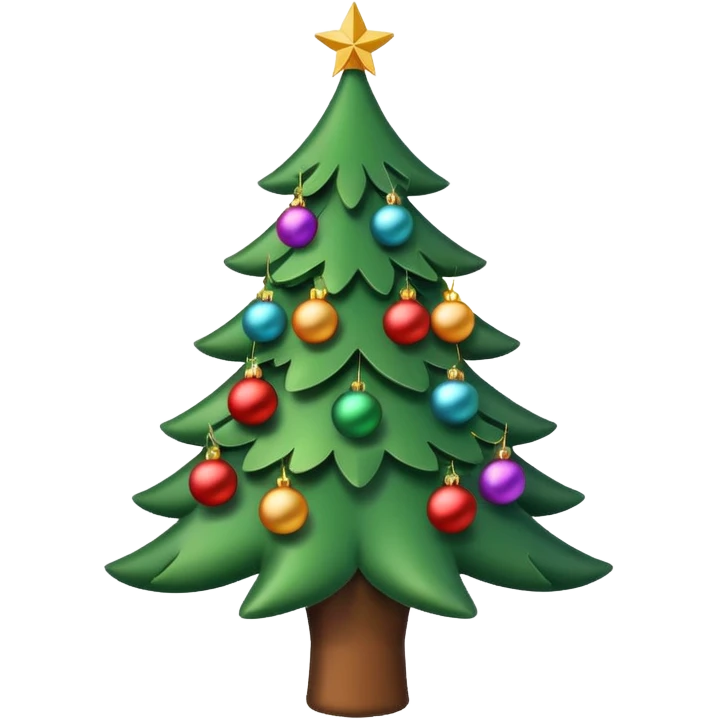 Christmas tree emoji