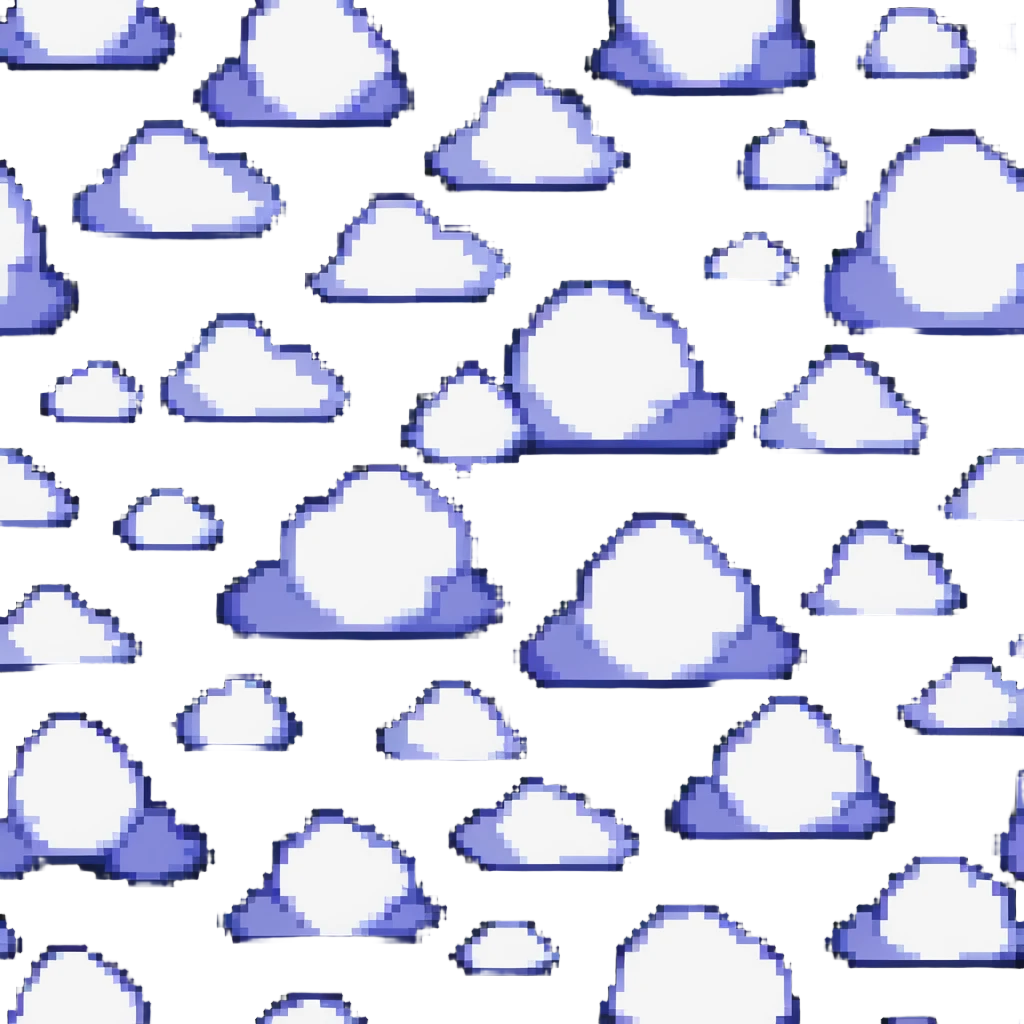 white musk cloud, soft and ethereal emoji
