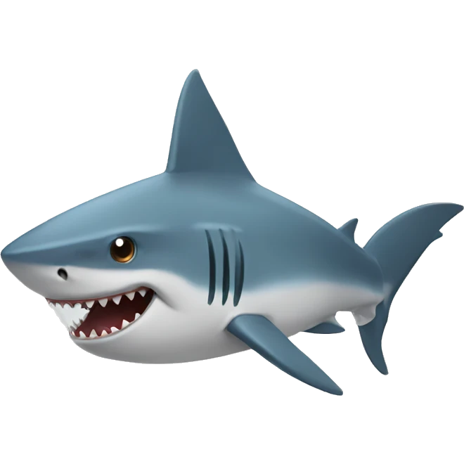 Shark tears emoji