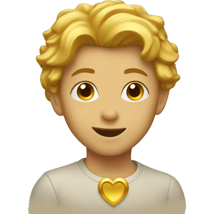 golden heart emoji