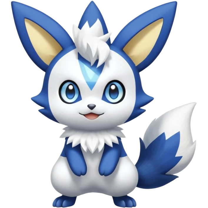 Victini-Pichu-Meowstic-Fakémon-hybrid-creature (full body)  emoji