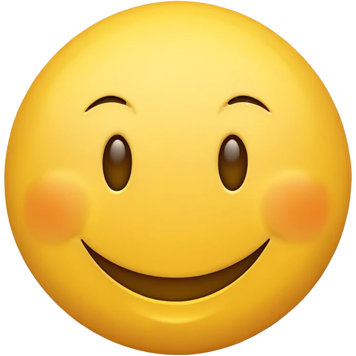 Character designing a smiley face emoji