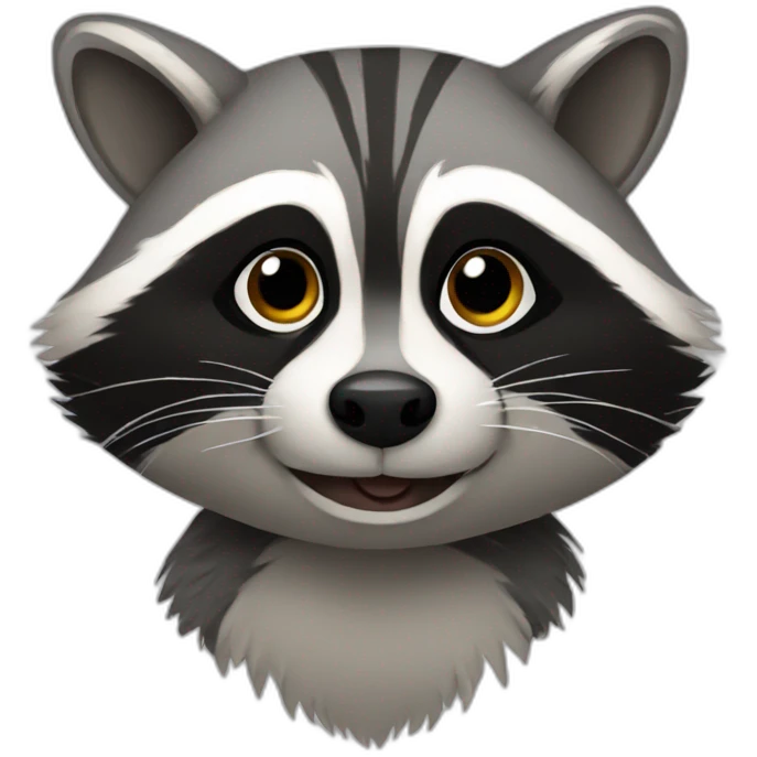 Raccoon emoji
