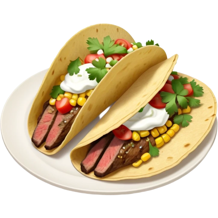 Steak tacos  emoji