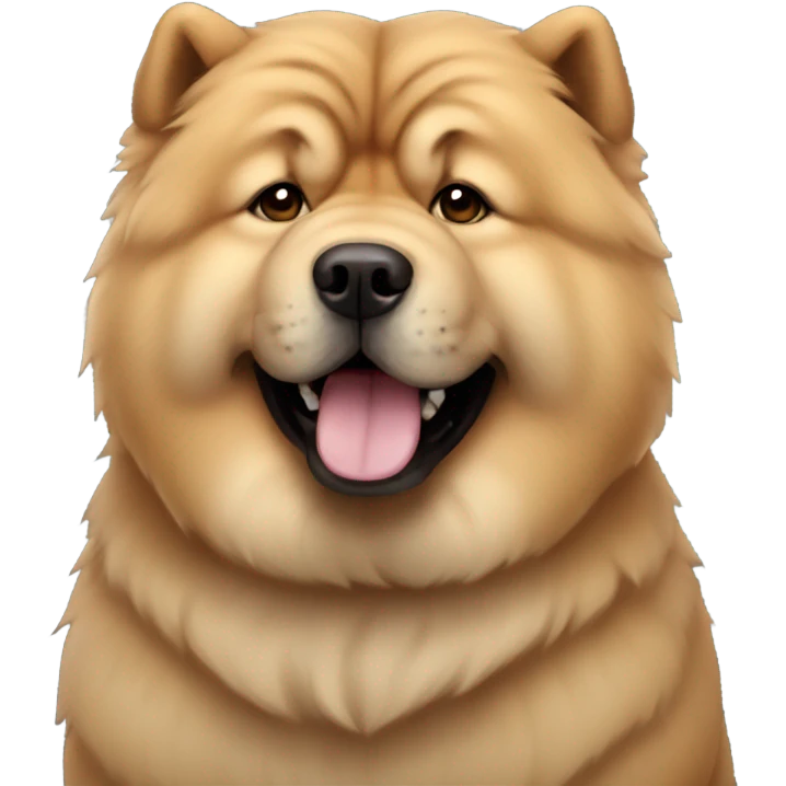 Chow chow emoji