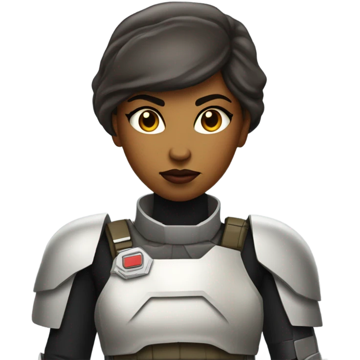 Star Wars soldier woman emoji
