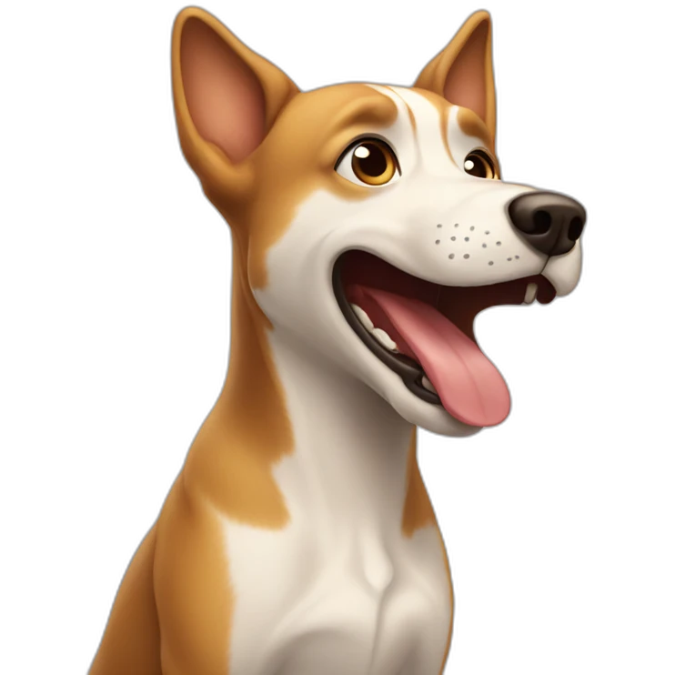 dog barking emoji