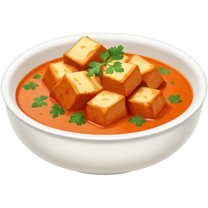 Yummy bowl of butter chicken emoji