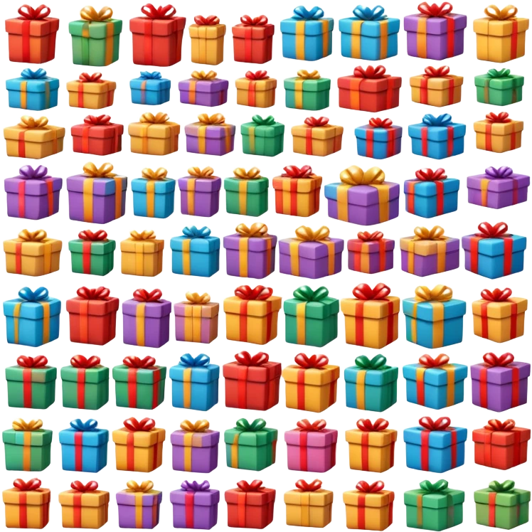 50 packages emoji