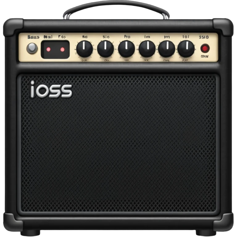 bass amp emoji