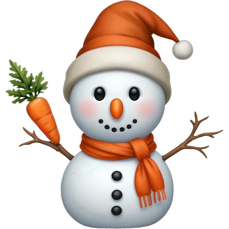 Sad snowman emoji