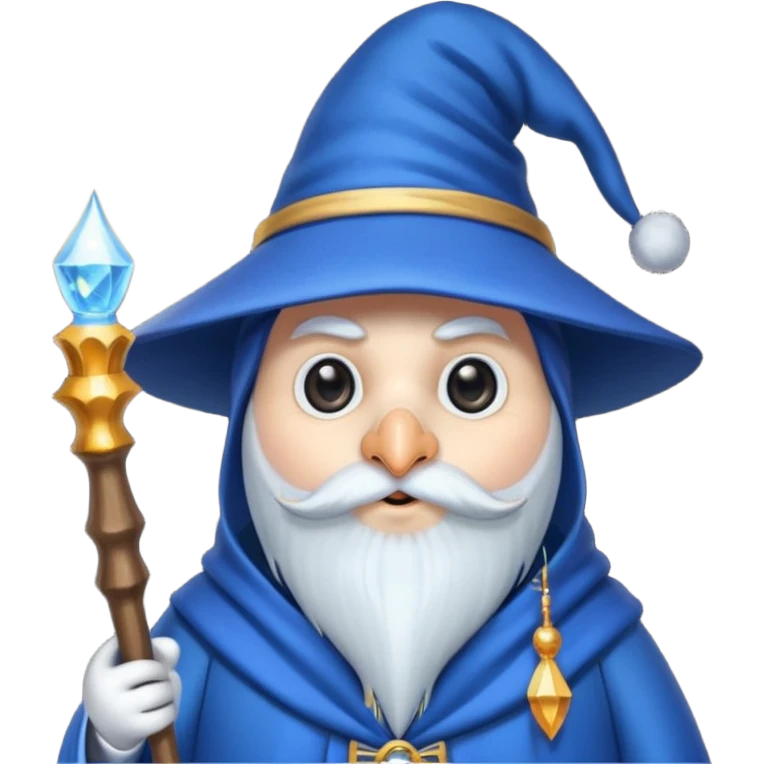 Penguin Wizard emoji