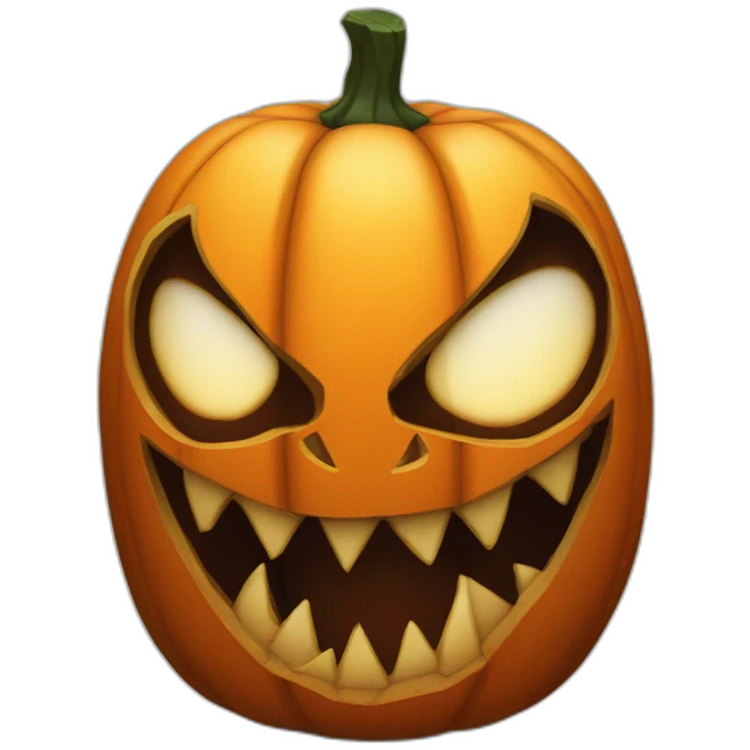 jack-o-lantern venom emoji