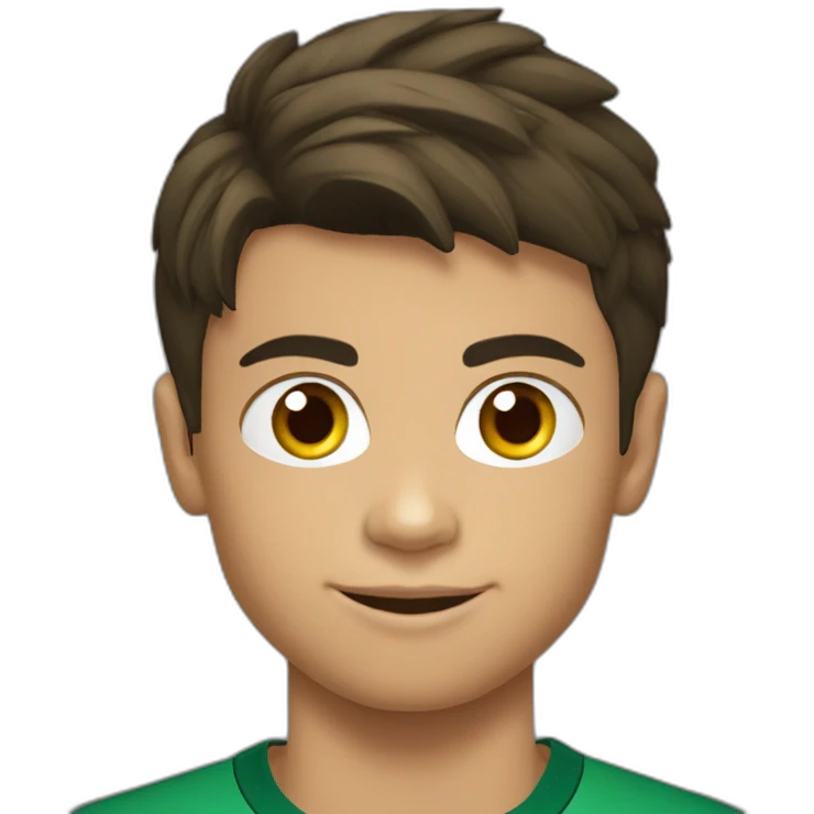 Young Cristiano Ronaldo  emoji